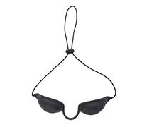 HEALLILY Safety Goggles Eye Patch Red Blue Light Eye Protect Eyepatch for Patients in IPL UV Infrared LED Light Therapy Hard (Black)