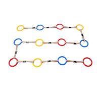 HEALLILY Safety Harness Leash for Preventing Lost with Rings 12pcs Comfortable and Walking Leash for Secure Walking and Outdoor Use