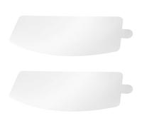 HEALLILY Sandblasting Helmet Replacement Protective Lens Outer Shield 2pcs Pvc Material 0.5mm Thickness Comprehensive Eye for Industrial Safety