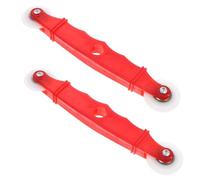 HEALLILY Screen Door Roller Tool Concave and Convex Design 2pcs with Double-Headed Nylon Rollers and Multiple Installation Methods