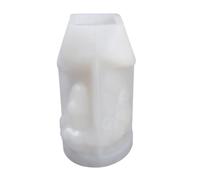 HEALLILY Silicone Molds for Candles European Sculpture Silicone Candle Mold White Long Serving Life Not Easy to Break Or Deform Chic Stylish for Epoxy Resin for DIY