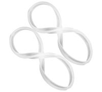 HEALLILY Silicone Pressure Cooker Sealing for, 2pcs Replacement Gasket High Performance and Maximized Safety Seal Electric Pressure Cooker Lid for Kitchen Use