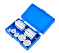 HEALLILY Slotted Mass Set with Hanger 10g 20g X2 50g X2 200g Metal Hooked Weights for Physics Experiments and Laboratory Use