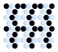 HEALLILY Small Go Chess Pieces Set with Smooth Surface and Convenient Storage Made of Sturdy Melamine 360pcs for Party Game and Family Game Board Play