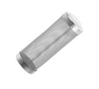 HEALLILY Stainless Steel Aquarium Filter Intake Guard Fine Mesh Reusable Metal Filter Protector Sleeve for Fish Tank and Turtle Tank Sturdy Accessory