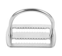 HEALLILY Stainless Steel D Shape Diving Belt Buckle Replacement Smooth Surface and Rust Resistant Features for Diving and Hunting Accessories