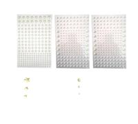 HEALLILY Star Material Glow Adsorbs Light Glows the PVC Darkness Dark and 3D Fluorescent Stickers Self-Adhesive for Living Rooms and Home Decorations