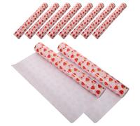 HEALLILY Strawberry Birthday Wrapping Paper 10 Sheets Wrap Packaging Paper for Presents and Flowers Festival Party Supplies