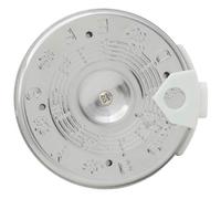 HEALLILY Tuner 13-Hole Mouth-Blown Pitch Pipe with Circular Design ABS and Iron Construction for Musical Instrument Tuning and Violin Pitch