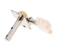 HEALLILY Universal Guitar Tuning Pegs Replacement for Metal and Construction to Fix Strings and Sound Quality White Colour Tuning Keys Folk and Electric Guitars