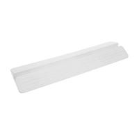 HEALLILY White Plastic Safety Door Gate Accessory for Stairway Use, Non-Slip Proofing Doorway Ramp and Pet Cage Ramp Support Feet, Enhances Stability and Childproofing