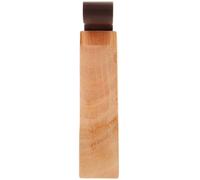 HEALLILY Wooden Door Stopper Strong Natural Wooden Material Home Door Block Protector Simple Beautiful Design and Anti-Pinch Finger Guard Use