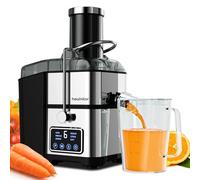 Healnitor - 1200W 6 Speed Digital Display Centrifugal Machines for Vegetables and Fruits, Juice Extractor with 3.5" Large Ramp, Easy to Clean, BPA Free, High