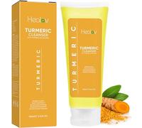 Healov - Liquid Soap for Face Cleansing with Turmeric, Liquid Soap for Light Skin with Turmeric: 100% Natural Anti-Aging Exfoliating with Turmeric
