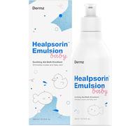 Healpsorin Baby Eczema & Cradle Cap Emulsion Treatment: Calendula, Comfrey Root, Sweet Almond & Watermelon - Gentle Baby Bath Emulsion Fights Bacteria & Restores Moisture Barrier