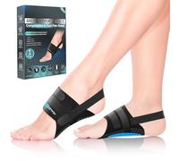 Healrecux Arch Support Braces for Plantar Fasciitis, Foot Arch Pain Relief for Women & Men, Built-In Orthotics Arch Support Inserts for Flat Feet, Fallen Arches(Anti-Slip Spots)