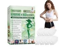 Healrize Moringa 10-in-1 Advanced Nano Microneedle Slimming Patches - Weight Loss & Belly Fat Reduction Patches for Men and Women, Supports Metabolism, Hypoallergenic, 21 Patches (3 Boxes) (1PCS)