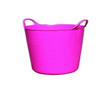 Red Gorilla Large Flexible Tubs - Pink - 38 litre