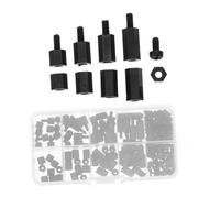 HEALSOPTHY 1 Box Nylon Nut Standoff Kit for Electronics Corrosion and Heat Resistant Insulated Column Spacers Practical Screw Nuts for Pcb and Circuit Board Assembly