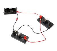 HEALSOPTHY 1 Set Electrical Circuit Experiment Kit for DIY Science Project Tools with Bulbs and Wires Hands Learning for Elementary School Science Education