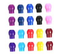 HEALSOPTHY 10 Pairs Stethoscope Ear Tips Replacement Earbuds for Hospital Clinic Use Metal-compatible with Color Variety for Easy Differentiation Practical Healthcare Accessory Random Color