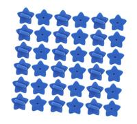 HEALSOPTHY 100 Pcs Star-Shaped Brooch Back Pin Clutches for Lapel Pins Tie Tacks Badge Buckles Jewelry Making Replacement Holders for Uniforms and Name Tags