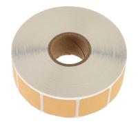 HEALSOPTHY 1000pcs Roll of Target Repairing Labels Stickers for Glass and Acrylic Surfaces, Plastic Material with Khaki Colour, Extending Target Board Life, Suitable for Indoor Practice