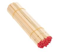 HEALSOPTHY 100Pcs Blank Bamboo Fortune Sticks Vintage Chinese Style for Buddhism Divination and Personal Games Smooth Natural Color Feng Shui Prop
