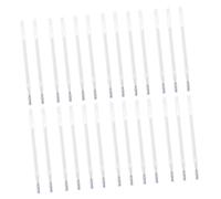 HEALSOPTHY 100pcs Fabric Pen Heat Erase Sewing Refills Disappearing Fabric Markers for Sewing Heat Erase Pens High Temp Dressmaking White