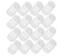 HEALSOPTHY 100pcs Transparent Storage Bottle Lotion Travel Container Transparent Storage Jar Film Cans Empty Medicine Organizers Coin Holder Travel Size Bottles Lab Reagent Plastic