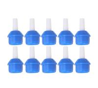 HEALSOPTHY 10Pcs Aluminum Desoldering Pump Nozzles High Vacuum Solder Pump Replacement Tips Blue Suitable for Large Solder Removal and Electronics Repair