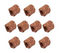 HEALSOPTHY 10pcs Aquatic Plant Fixing Ring Ceramic Pottery Plant Pot Gravity Ring for Fish Tank Aquatic Plant Fixing