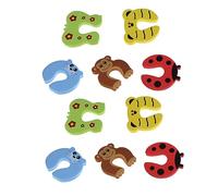 HEALSOPTHY 10pcs Cartoon Door Latch Finger Protector EVA Door Stopper Safety Finger Pinch Guard Cushions to Prevent Slamming Injuries Material for Home Use