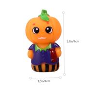 HEALSOPTHY 10pcs Halloween Finger Puppets PVC Hand Puppet for Storytelling Interactive Educational Role Play for Home School Kindergarten