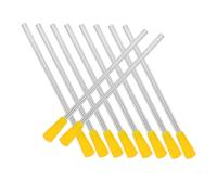 HEALSOPTHY 10pcs Metal Triangle Dinner Bell Mallets, Iron Percussion Hammer Sticks for Outdoor Chimes and Classroom Rhythm Instruments, Triangle Mallet Beaters for Music Performance