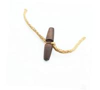 HEALSOPTHY 10PCS Olive Wood Buckle Buttons with Hemp Rope for Coat DIY Sewing Craft Eco Friendly Lightweight Unisex Retro Style Accessories