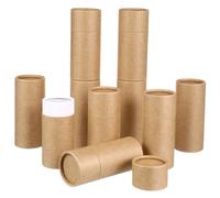 HEALSOPTHY 10Pcs Paper present Box for Essential Oil Bottle Storage Durable Tea Boxes Multi Function Packing Container for Incense Tea and Design