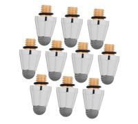HEALSOPTHY 10pcs Replacement Stylus Pen Nibs with Wear Resistant Metal and Cloth Mesh Fiber Tips Compatible with Laptop and Phone for Offices and Classrooms