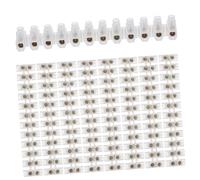 HEALSOPTHY 10pcs U-type Screw Terminal Block Wire Connectors Kit with Annealed Brass Conductive Parts for Electrical Cable Wiring Home Appliances Motors Machinery and Automotive Applications
