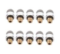 HEALSOPTHY 10pcs Universal Conductive Mesh Stylus Pen Tips Replacement for Touch Screen Devices M5 Outer Thread Capacitive Stylus Pen Supplies for Tablets Smartphones