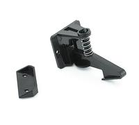 HEALSOPTHY 12 Pairs Baby Protective Drawer Locks with Adhesive Child Proof Latches for Kids Safety, Black Cabinet Safety Locks Set for Baby Proofing Storage Units and Drawers in Home