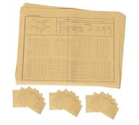 HEALSOPTHY 120pcs Chinese Calligraphy Paper for Beginners Kai Script Tracing Sheets with Precision Control Training Durable Writing Practice Paper for Brush Handwriting Skills Development