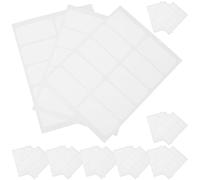 HEALSOPTHY 120pcs Writable No-Iron Clothing Name Labels White Coated Self-Adhesive Stickers for Clothes Sturdy Laundry Room Accessories Suitable for Back Packs and Daycare Clothing