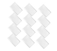 HEALSOPTHY 12pcs Credit Card Magnifying Rulers with Magnification and Built Measurement Scale Portable Pocket Magnifiers for Reading Books Magazines Newspapers and Detail Inspection