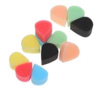 HEALSOPTHY 12pcs Face Painting Sponges Water Drop Shape Safe Sponge Material for Art Class Craft Projects Assorted Color for Halloween Makeup and Creative Body Paint