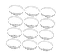 HEALSOPTHY 12pcs Head Circumference Measuring Tape White Body Measurement Ruler for Growth Tracking Chest Waist Accurate Clothing Fit
