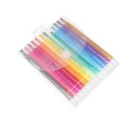 HEALSOPTHY 12Pcs Rotating Oil Painting Pens for Vibrant Colors Drawing Crayons Non-staining Smooth Blendable Art Supplies for School Home Office Use