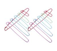 HEALSOPTHY 12Pcs Stitch Holders for Knitting Crochet Tools Lightweight Metal Yarn Markers with Secure Fasteners for Sweaters DIY Stitching and Cable Knitting Accessories