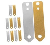 HEALSOPTHY 12pcs Zinc Copper Anode Scientific Experiments Educational Projects and Electroplating Activities Safe Materials for Fruit Battery Demonstrations
