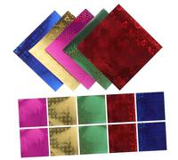 HEALSOPTHY 150Pcs Origami Paper Squares Holographic Handcraft Paper for Adults DIY Folding Crafts Colors for Creative Art Projects